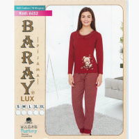 Пижама женская тонкая брюки манжет Baray 6452