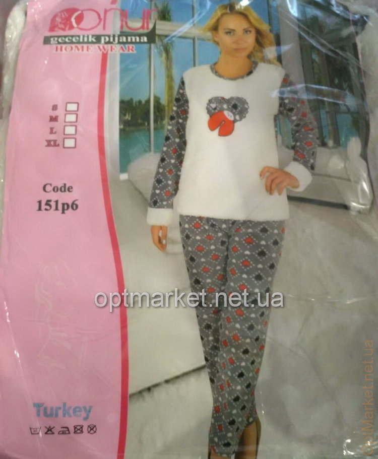 Комплект 2-ка жіночий софт+фліс штани SASA 151р6