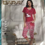 Комплект-двойка: футболка с коротким рукавом и бриджи BARAY 6254 - Комплект-двойка: футболка с коротким рукавом и бриджи BARAY 6254