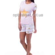 Комплект 3-ка шорти+бриджі футболка норма Lady 7261 - Комплект 3-ка шорти+бриджі футболка норма Lady 7261