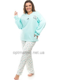Комплект 2-ка жіноча інтерлок штани бато Fawn 0555