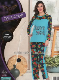 Комплект 2 штани дл. рукав Night Angel 2083