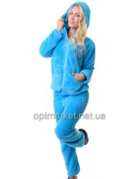 Пижама женская софтс капюш.на змейке  норма Vanora 8668