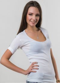 Жіноча футболка (локшина) EZGI 2152